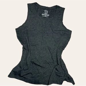 Time and Tru Women's Dark Gray Tank Top